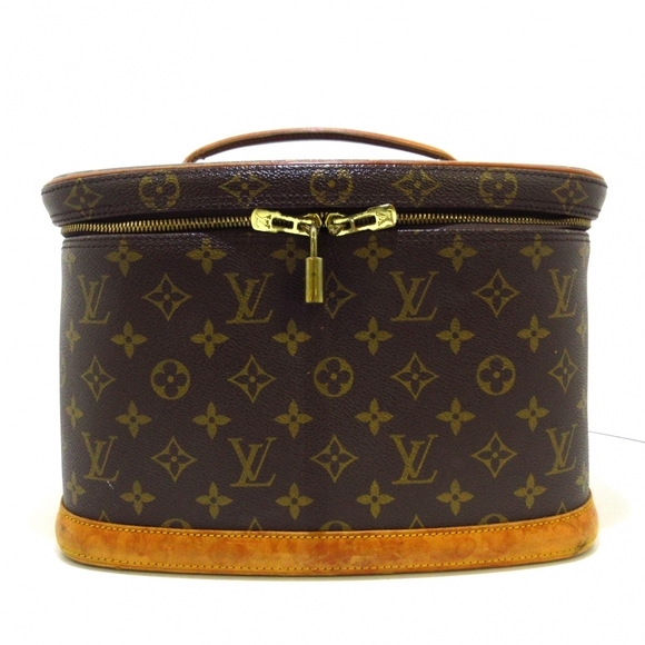Louis Vuitton Monogram Hand Painted Vanity Trunk Bag Brown main image 0